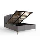 GFW Pettine kingsize ottoman bed frame in grey, UK version