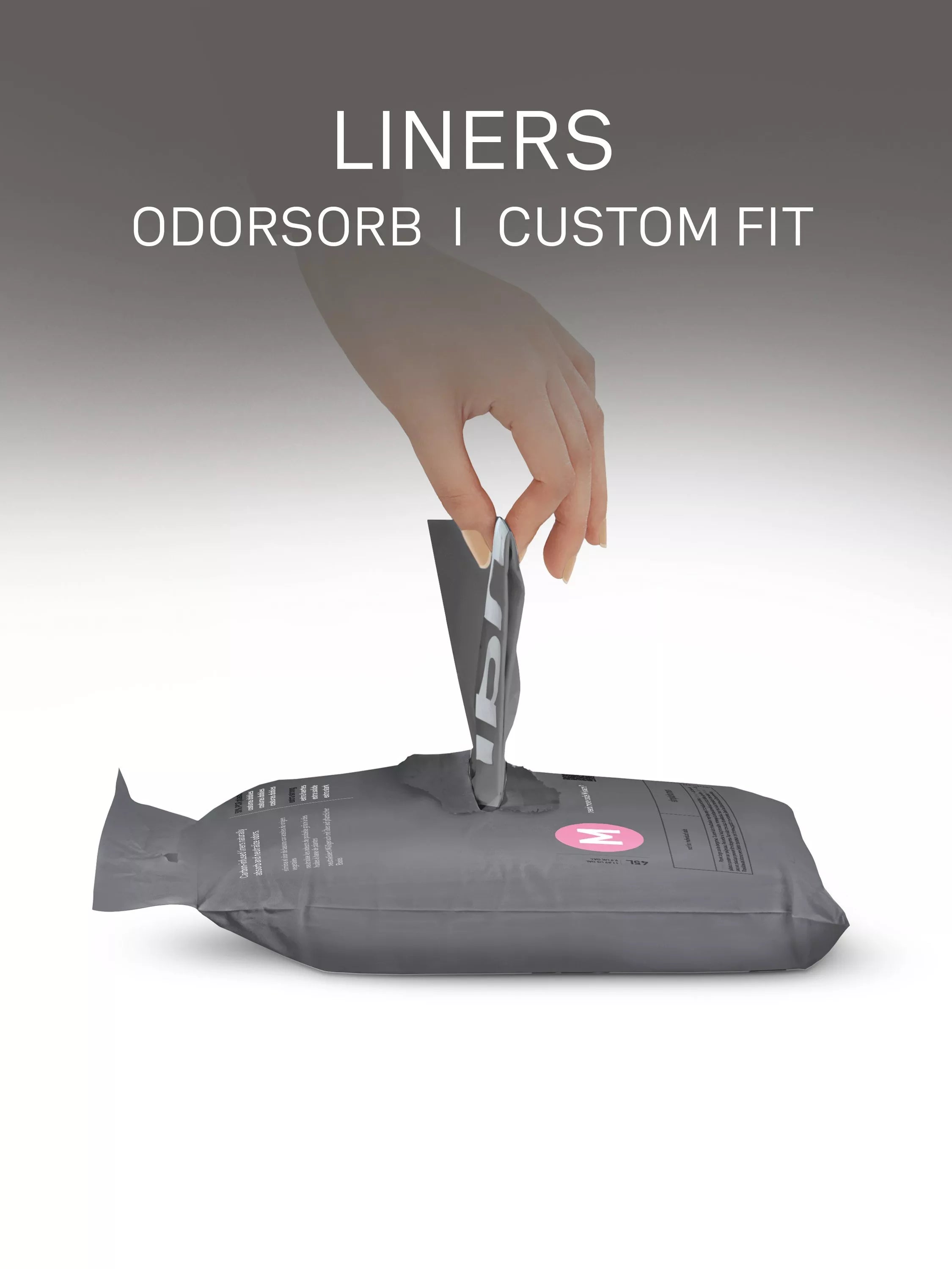 Simplehuman Odorsorb bin liners code M pack of 40, imported from the UK