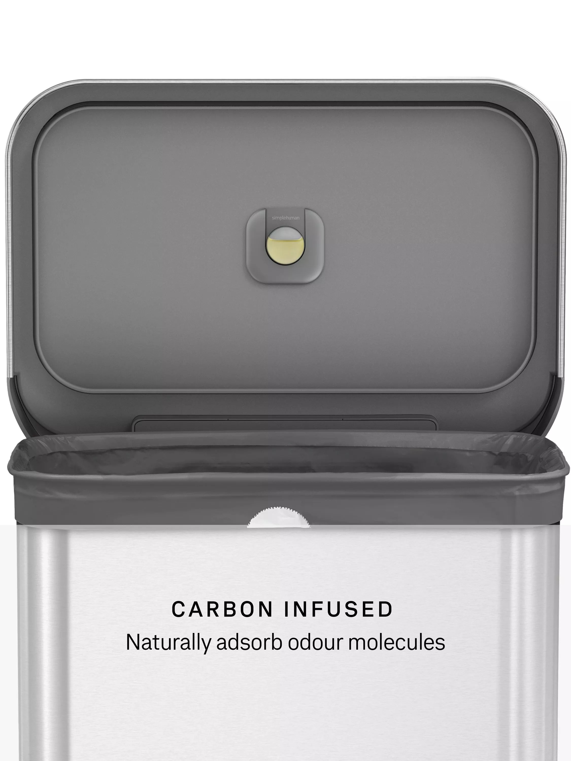 Simplehuman Odorsorb bin liners code M pack of 40, imported from the UK