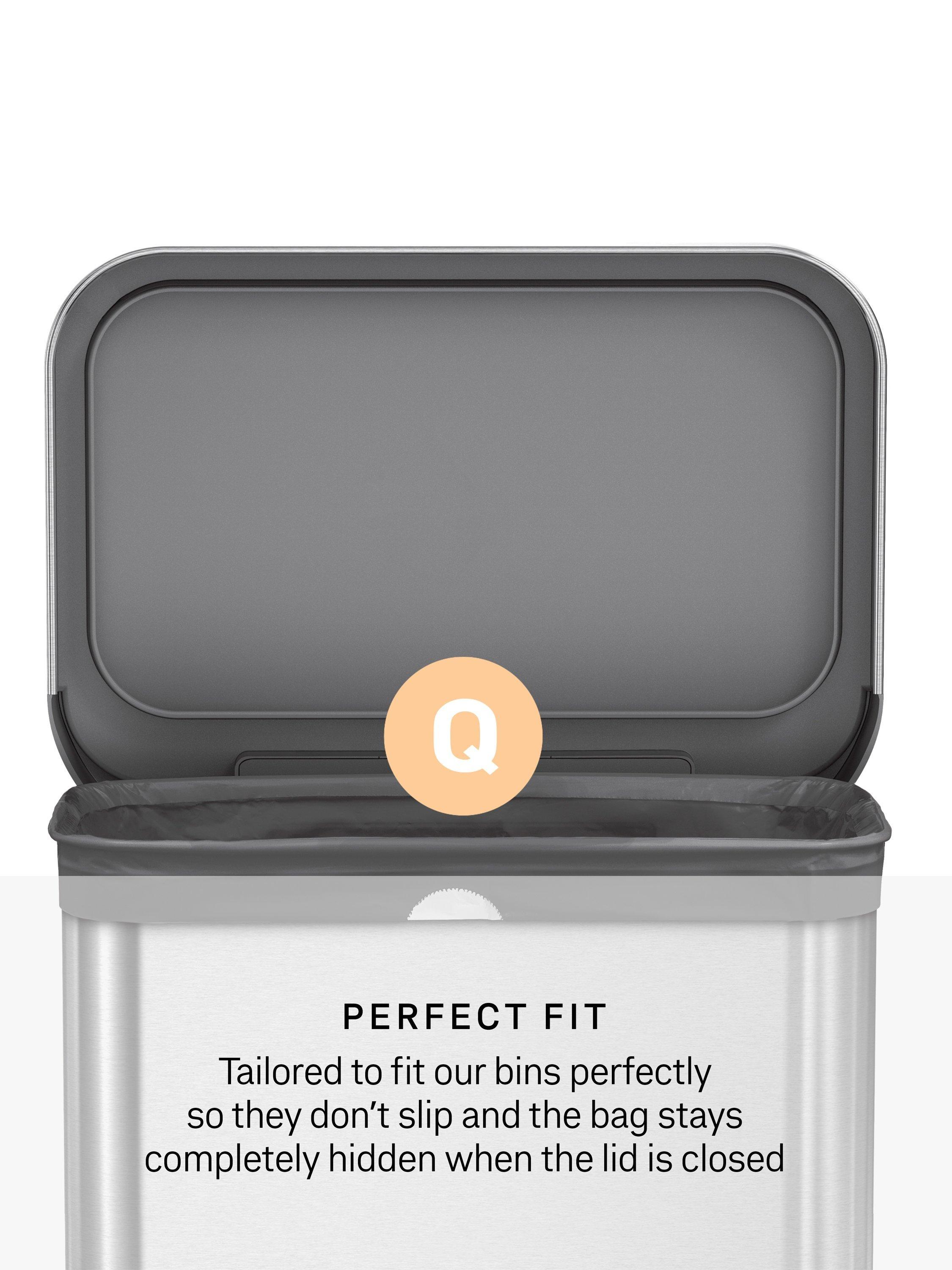 Simplehuman Odorsorb bin liners Code Q pack of 40, UK version