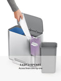 Simplehuman mini recycler pedal bin 15L (British brand)