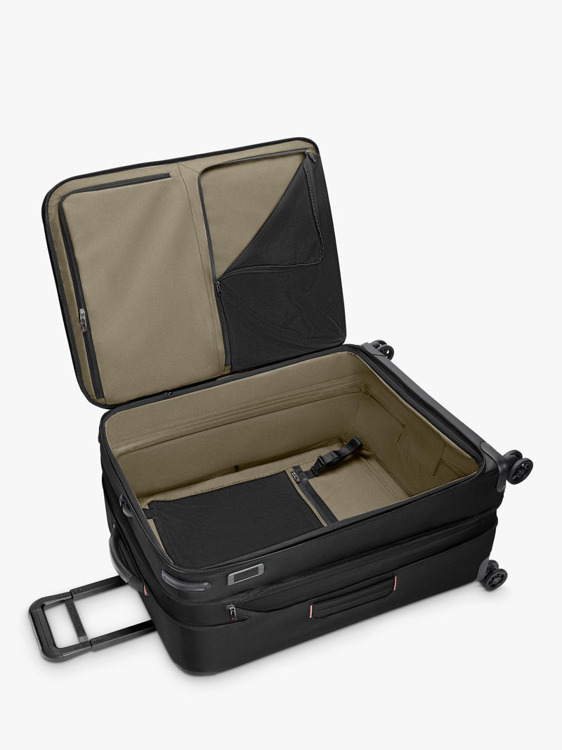 Briggs & Riley ZDX large expandable spinner suitcase, imported from the UK