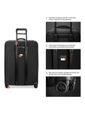 Briggs & Riley ZDX large expandable spinner suitcase, imported from the UK
