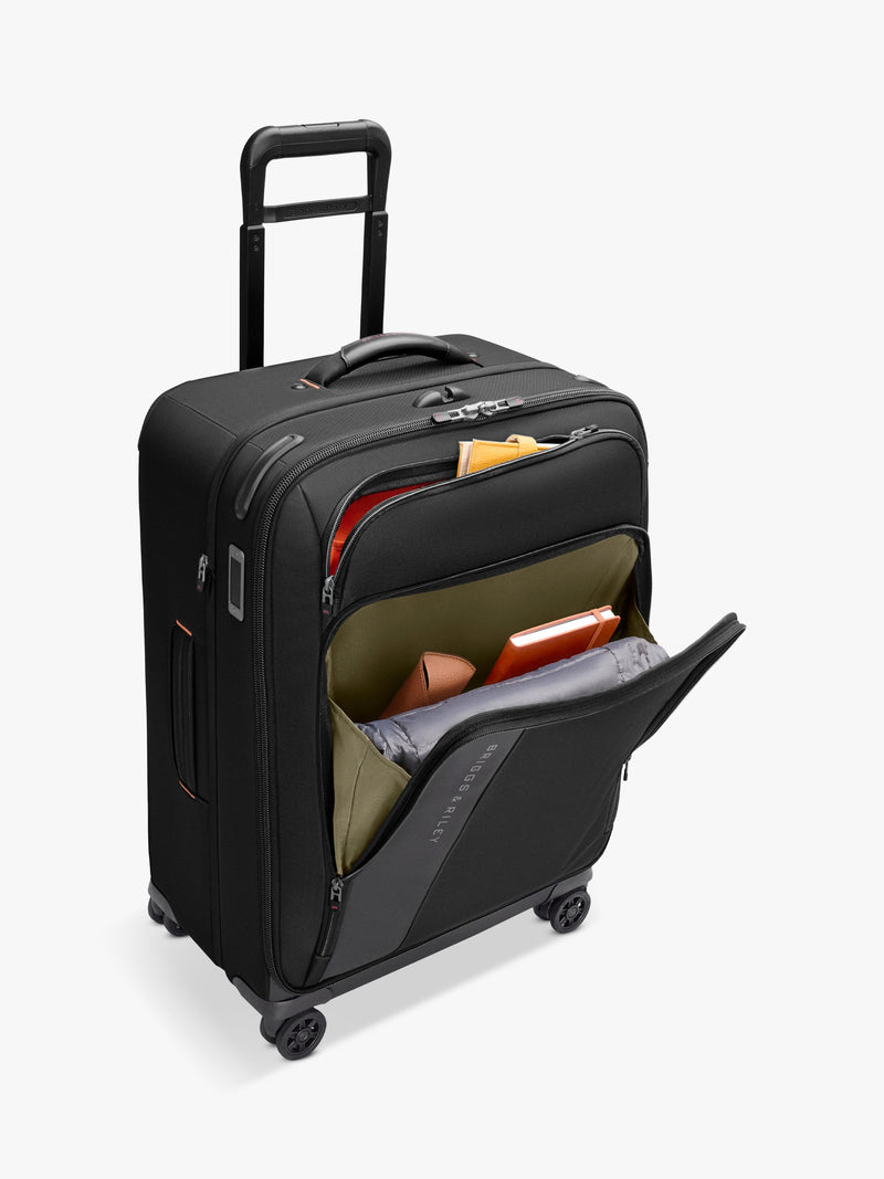 Briggs & Riley ZDX medium expandable spinner suitcase, imported from the UK