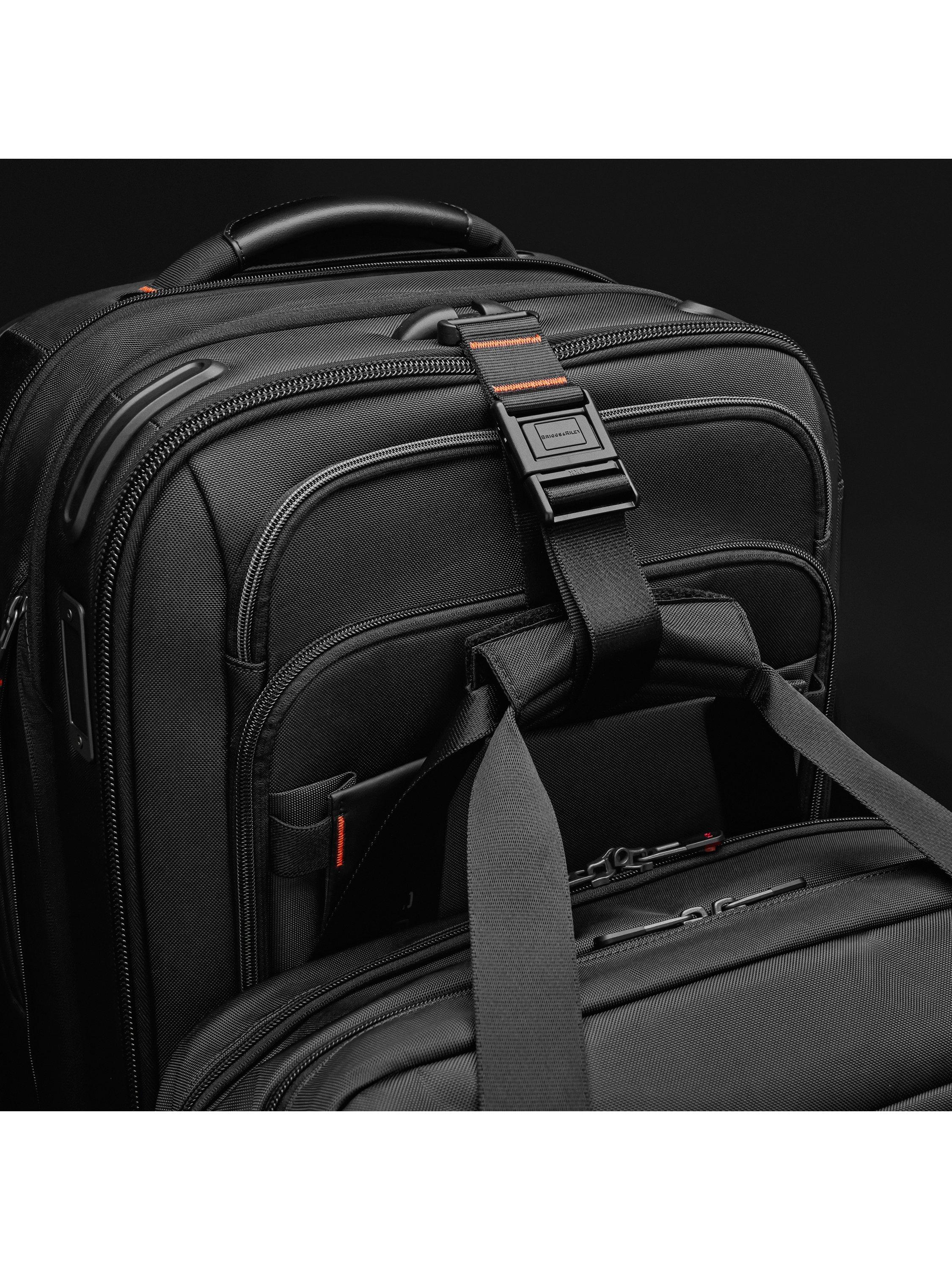Briggs & Riley ZDX medium expandable spinner suitcase, imported from the UK