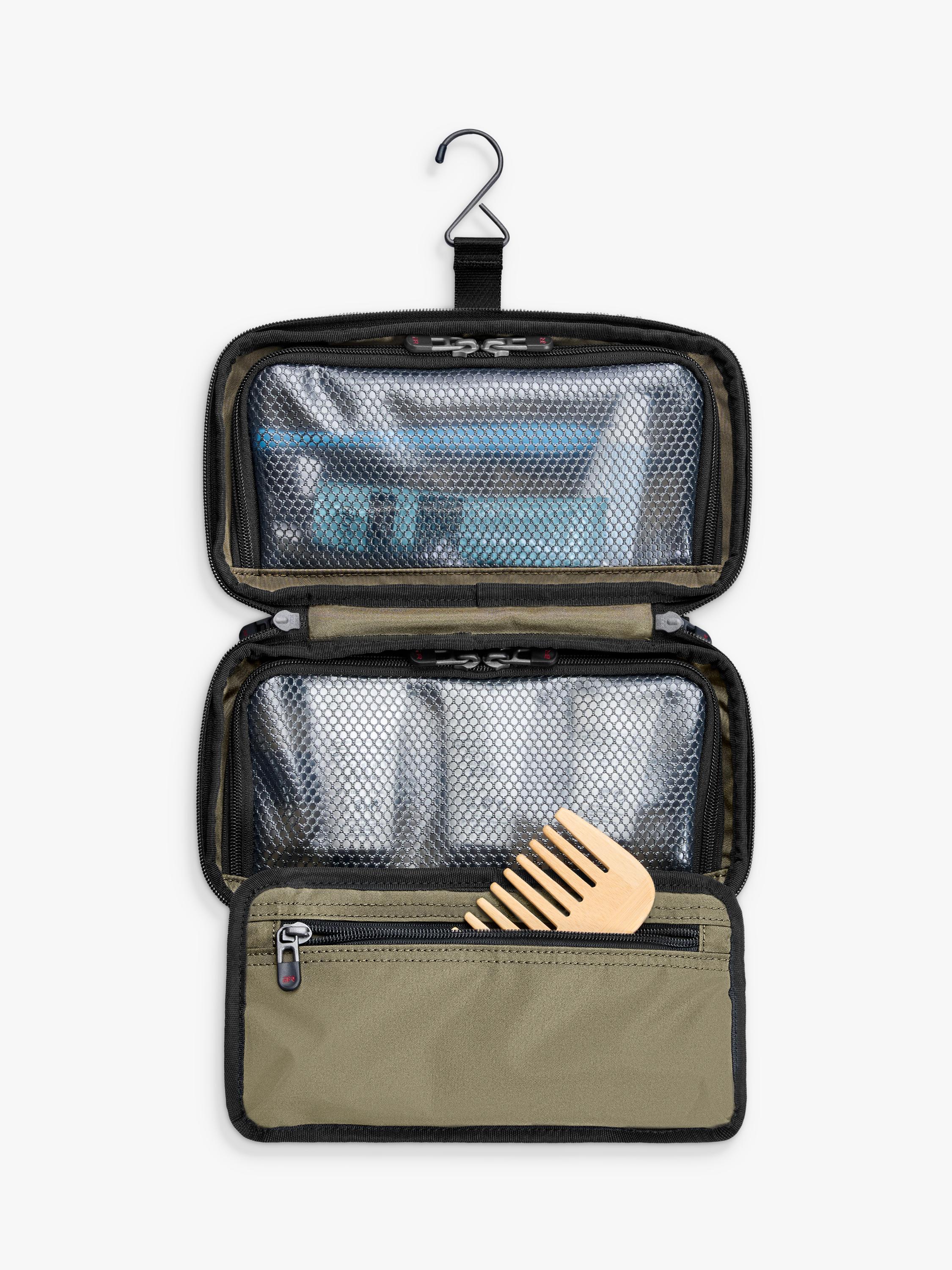 Briggs & Riley hanging toiletry kit in black (British brand)
