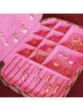 Daisy London jewellery case grid print compact multi - British product