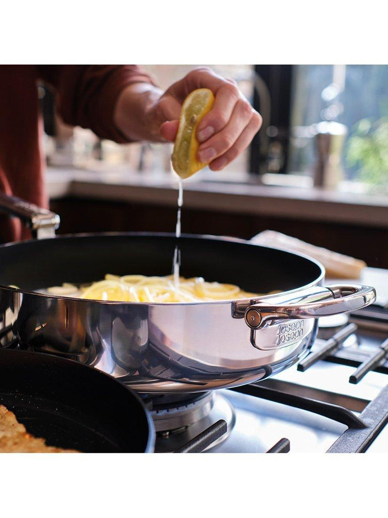 Joseph Joseph Space folding handle frying pan set 2 piece, UK version