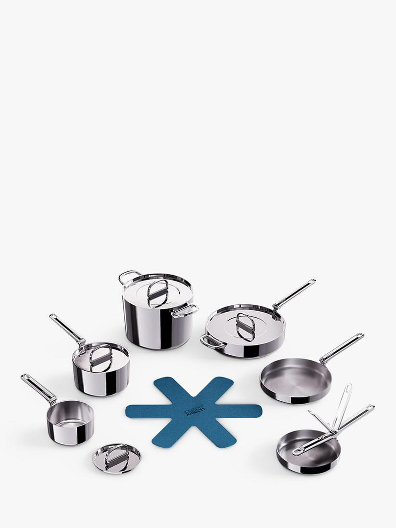 Joseph Joseph Space Folding Handle Cookware Set 6 Piece, UK version