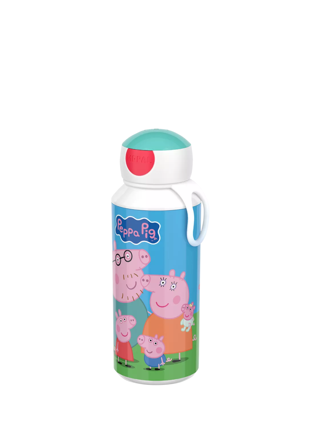 Mepal Peppa Pig pop-up drinks bottle 400ml (British brand)