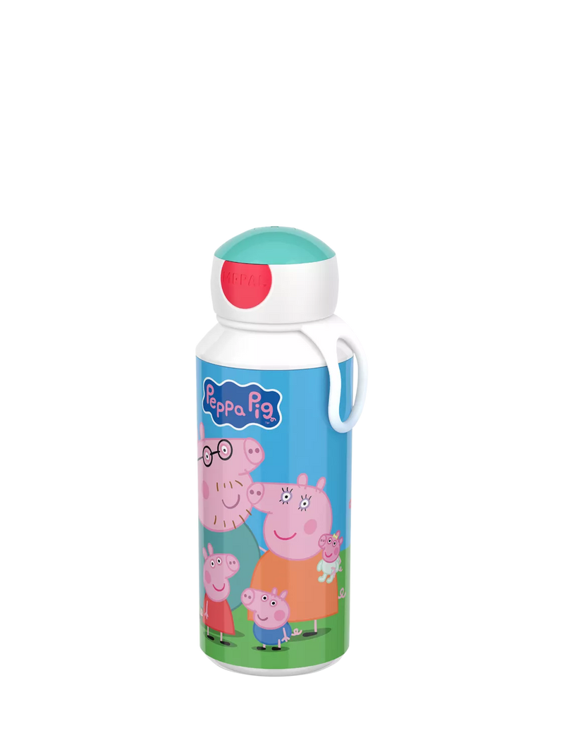 Mepal Peppa Pig pop-up drinks bottle 400ml (British brand)