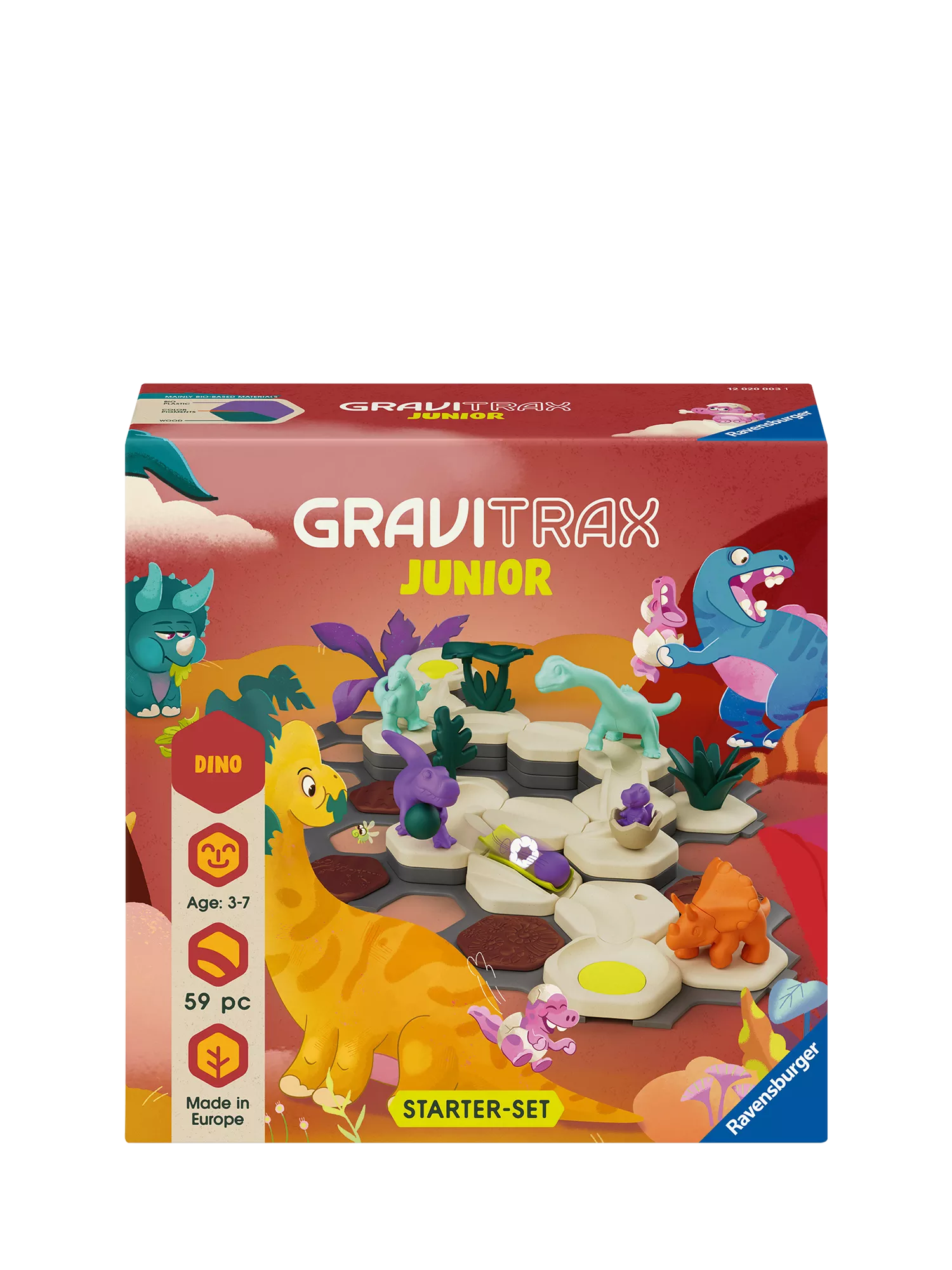 GraviTrax Junior dinosaur marble run starter set (British brand)