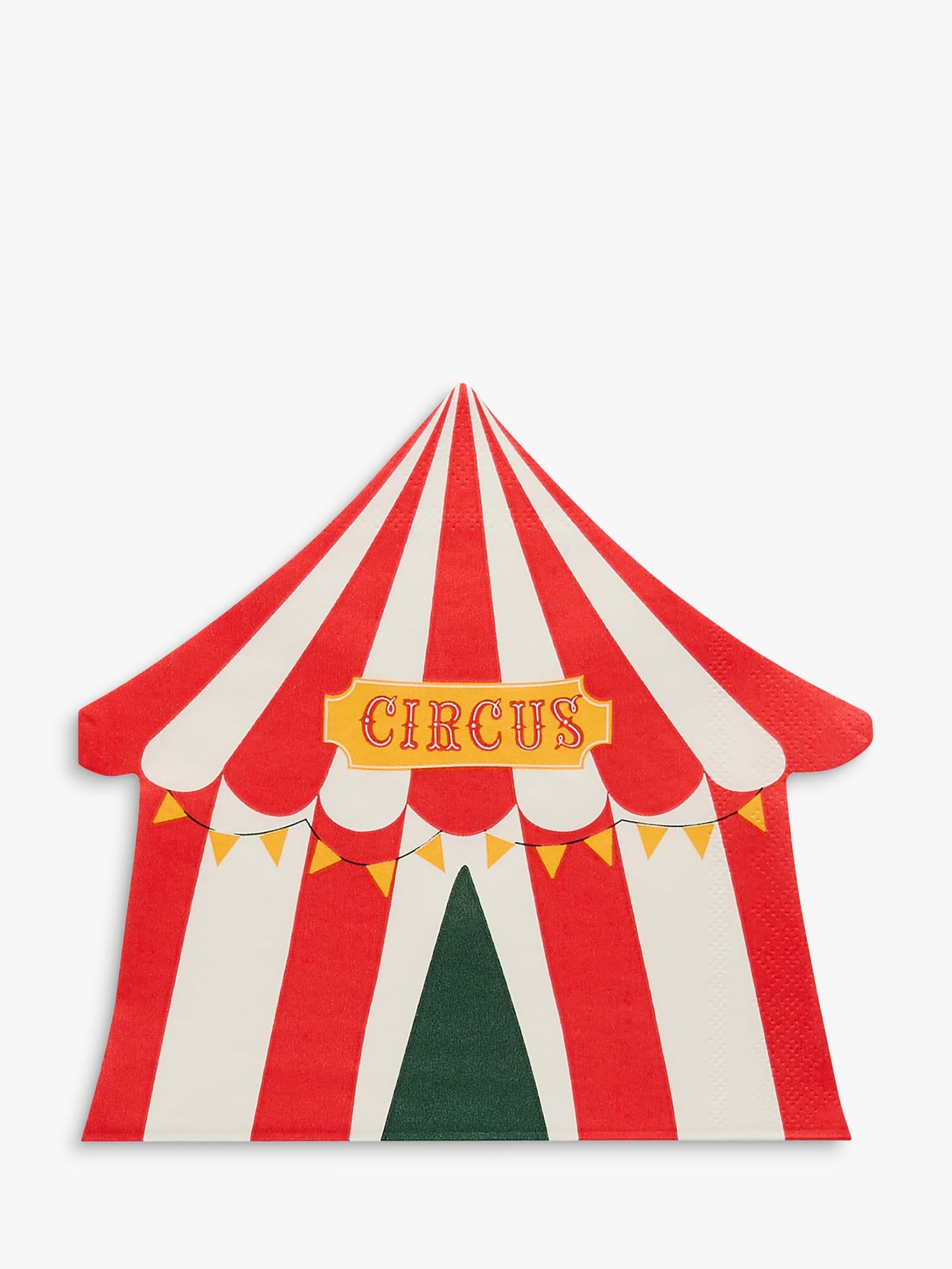 Circus Tent Themed Party Napkins Pack of 16