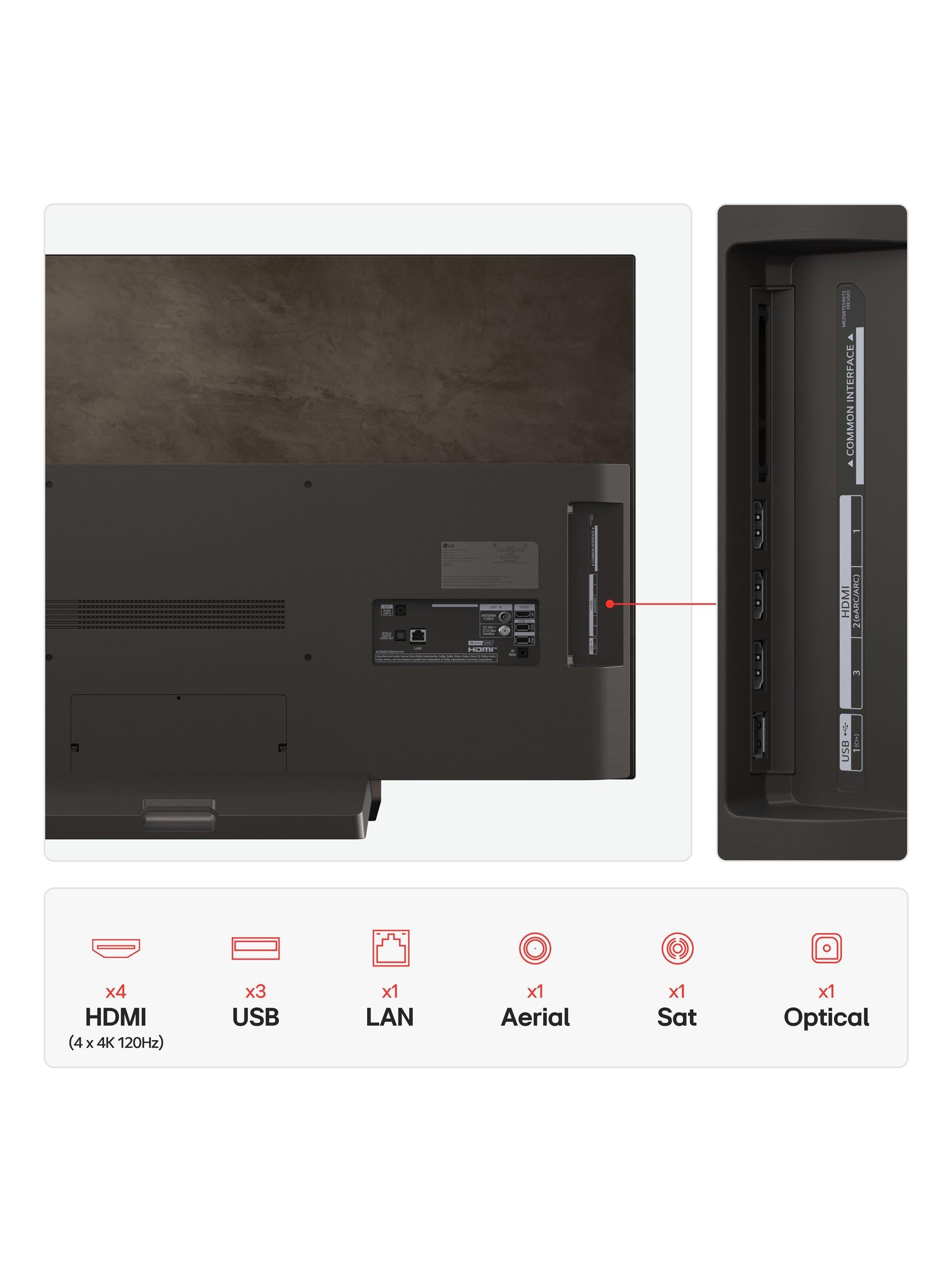 LG C5 OLED evo 48 inch TV - British product