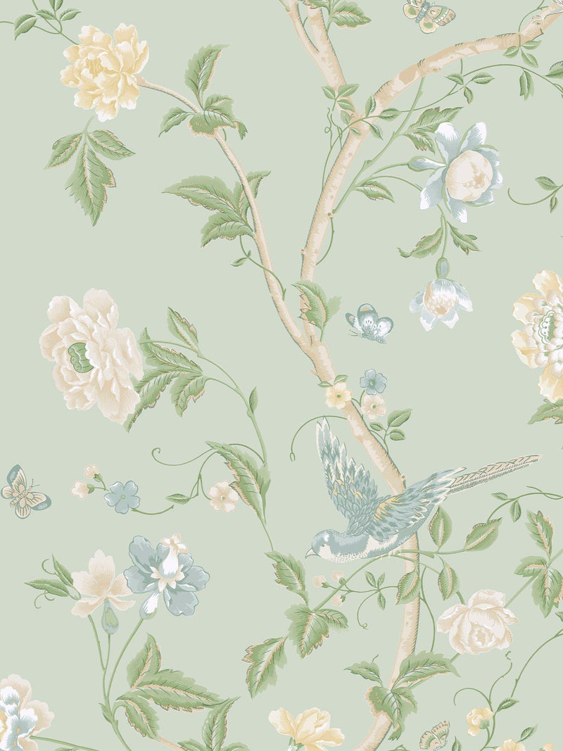 Laura Ashley Summer Palace wallpaper, UK version