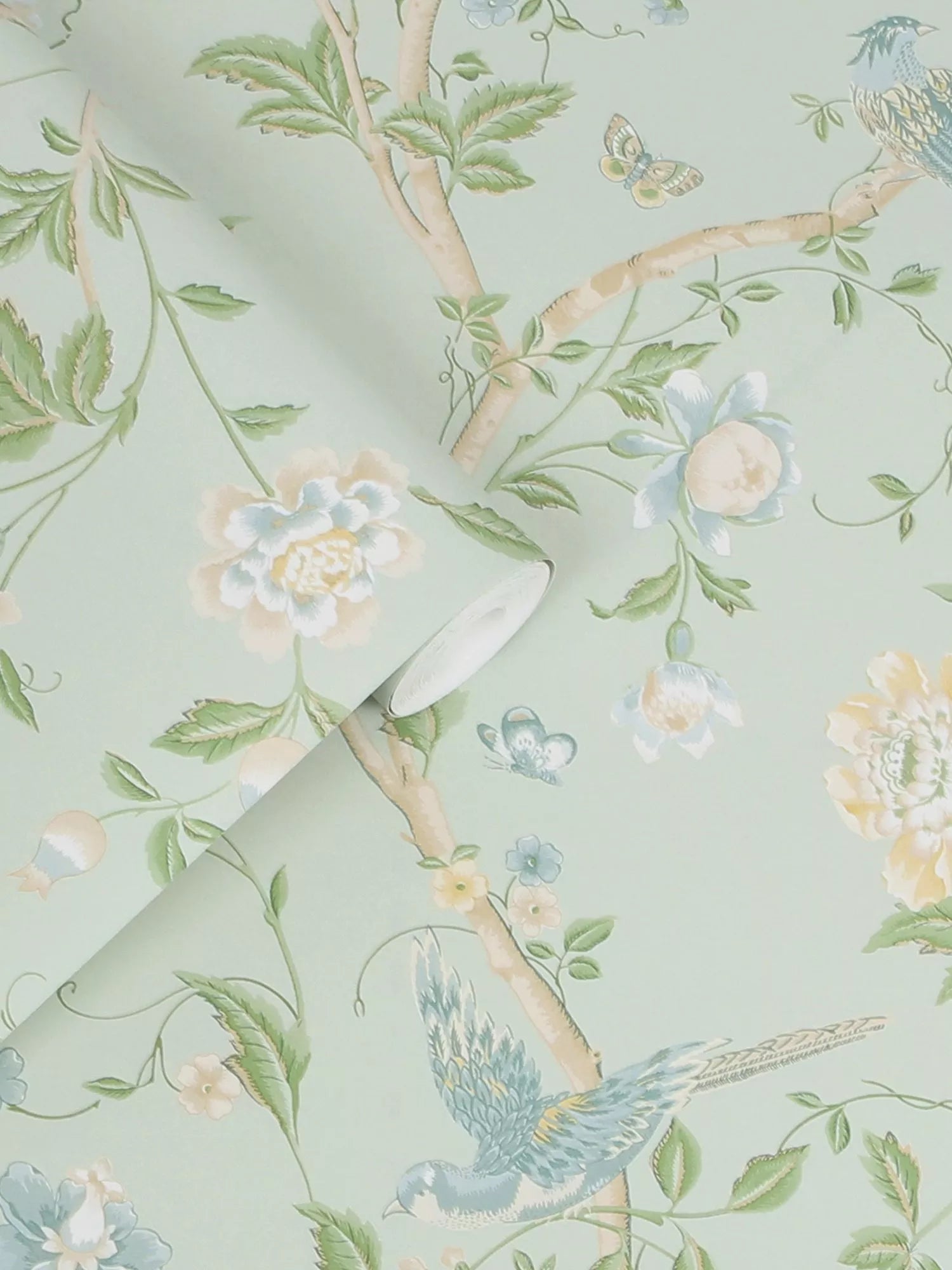 Laura Ashley Summer Palace wallpaper, UK version
