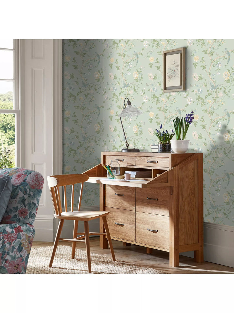 Laura Ashley Summer Palace wallpaper, UK version