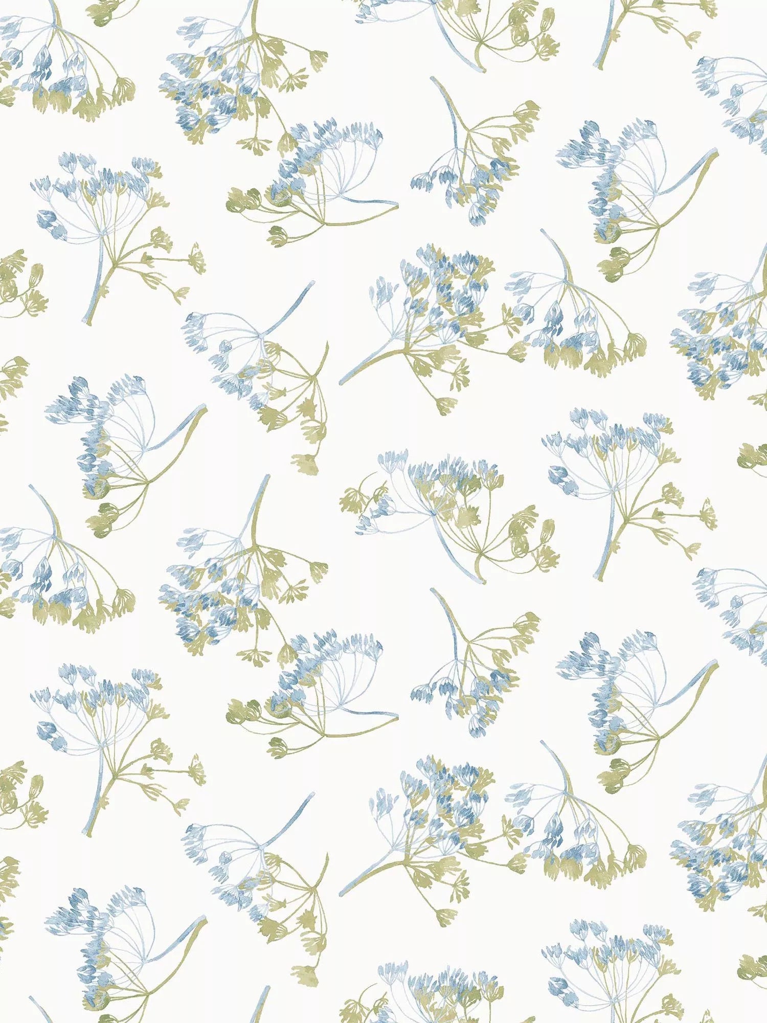 Laura Ashley Avonbury Hedgerow Green wallpaper - British product