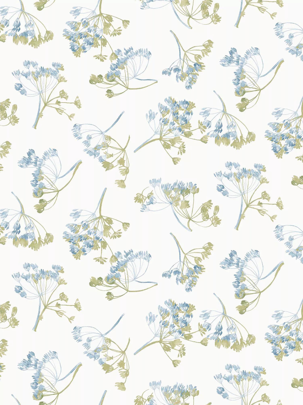 Laura Ashley Avonbury Hedgerow Green wallpaper - British product