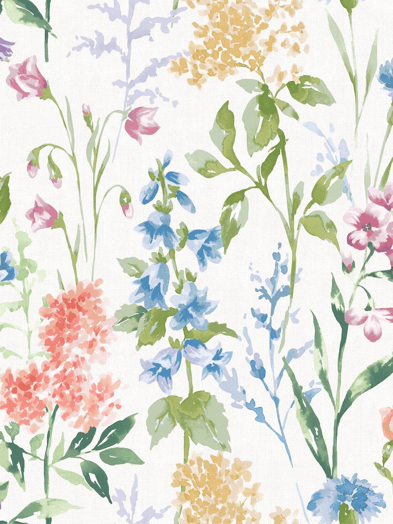 Laura Ashley Elston Garden Floral Wallpaper Design, UK version