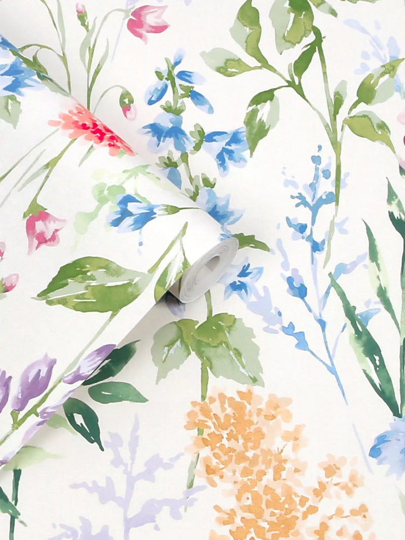 Laura Ashley Elston Garden Floral Wallpaper Design, UK version