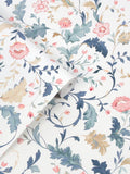 Laura Ashley Litton wallpaper in dusky seaspray, UK version