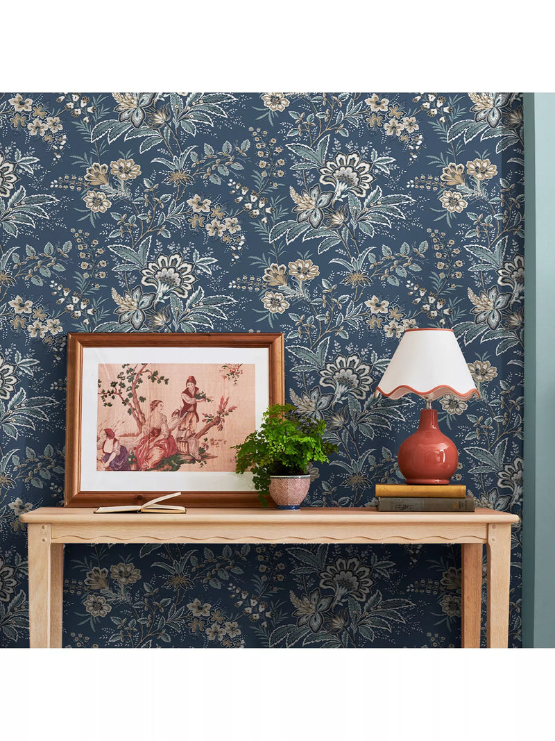 Laura Ashley Marlbrook wallpaper print, UK version