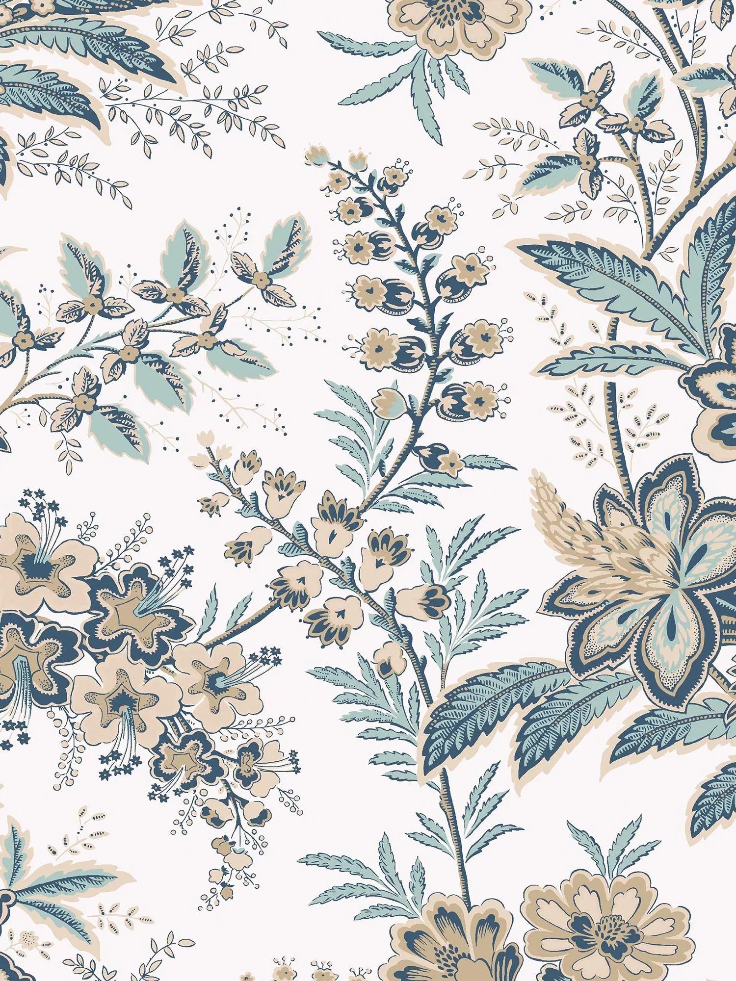 Laura Ashley Marlbrook Wallpaper, Pale Linen