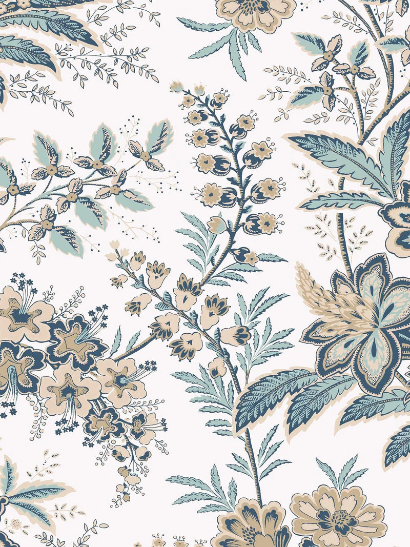Laura Ashley Marlbrook Wallpaper, Pale Linen
