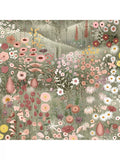 Graham & Brown Glenwhan Wildflower wallpaper leaf pattern, imported from the UK