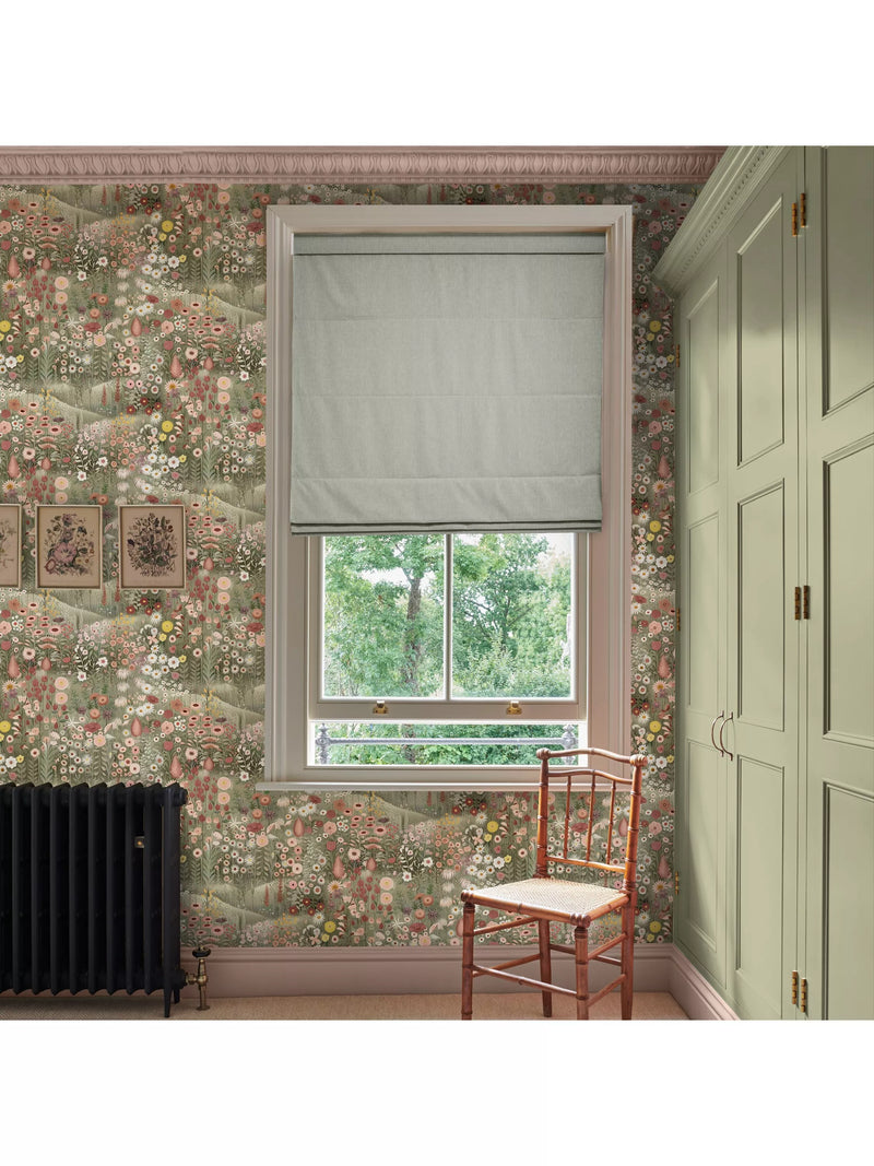 Graham & Brown Glenwhan Wildflower wallpaper leaf pattern, imported from the UK