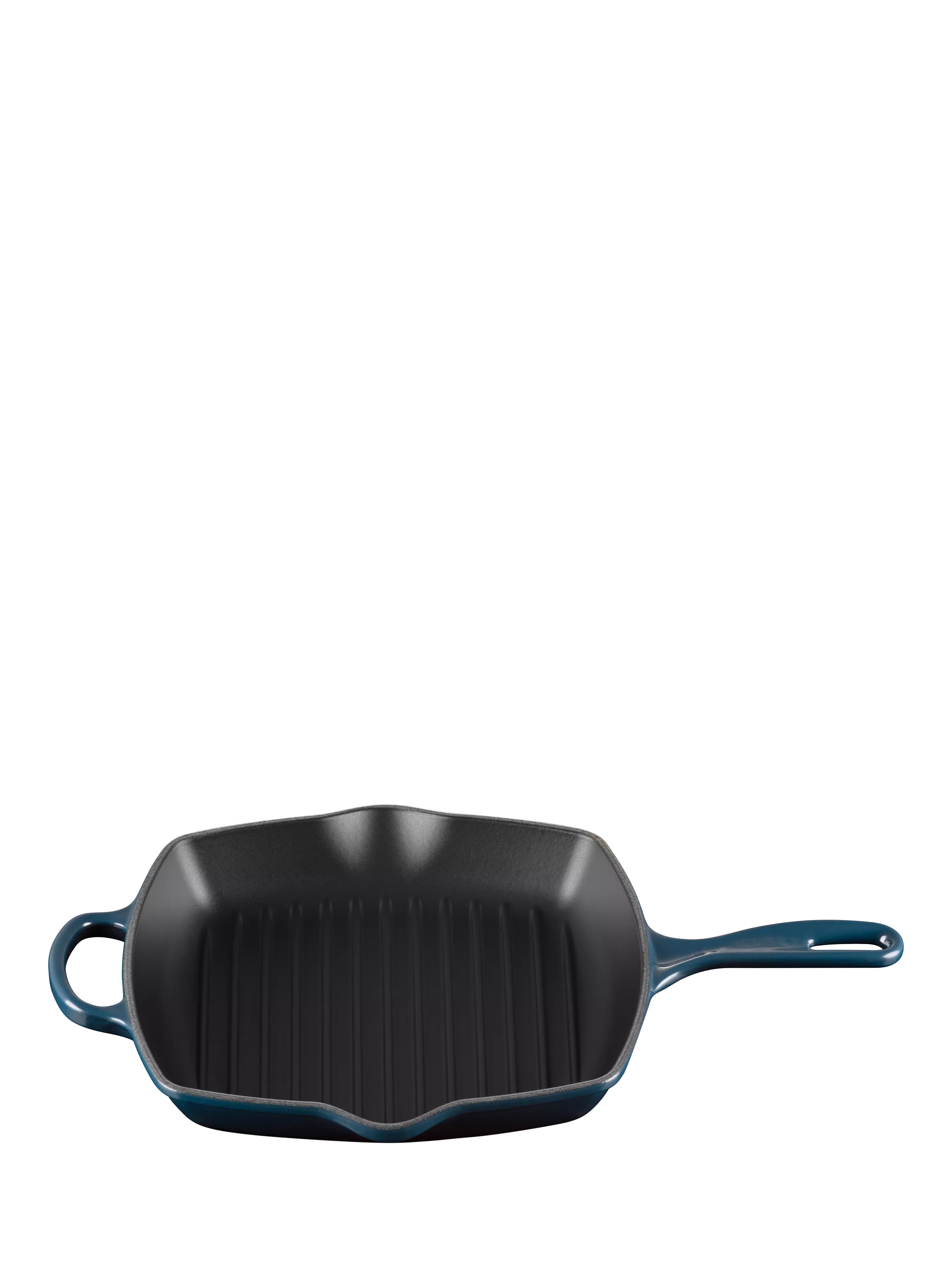 Le Creuset Cast Iron Signature Square Grillit, 26cm, Nuit