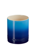 Le Creuset stoneware utensil jar in Azure with 1.1L capacity, UK version