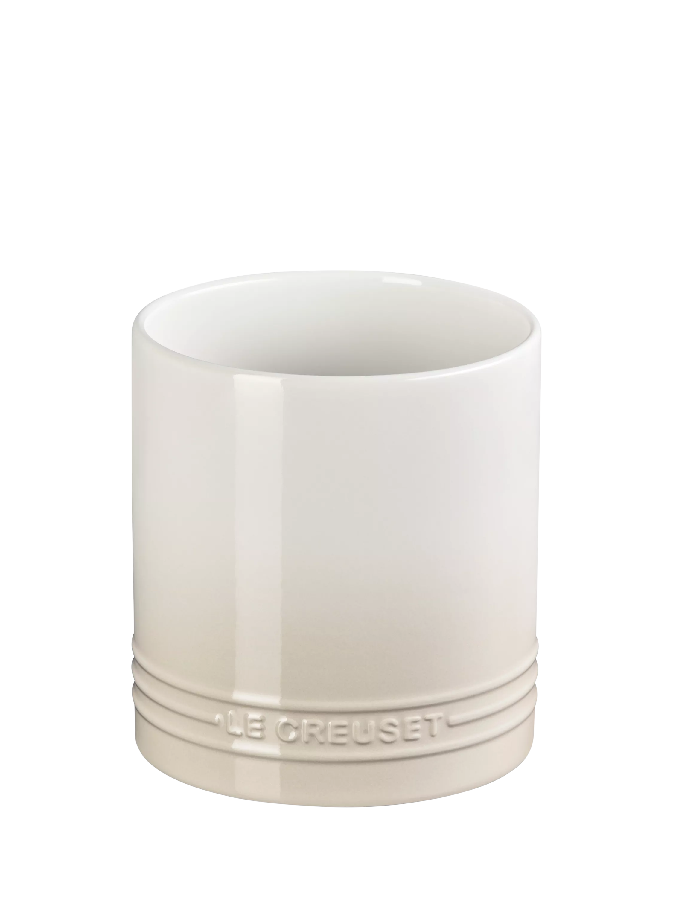 Le Creuset Stoneware Utensil Jar, 1.1L, Meringue