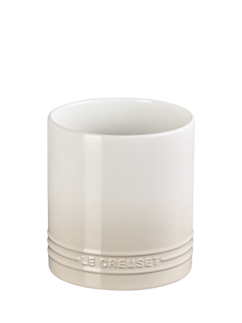 Le Creuset Stoneware Utensil Jar, 1.1L, Meringue