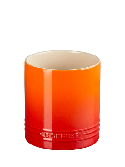 John Lewis Stoneware Utensil Jar 1.1L in Azure- Buy online at McGrocer