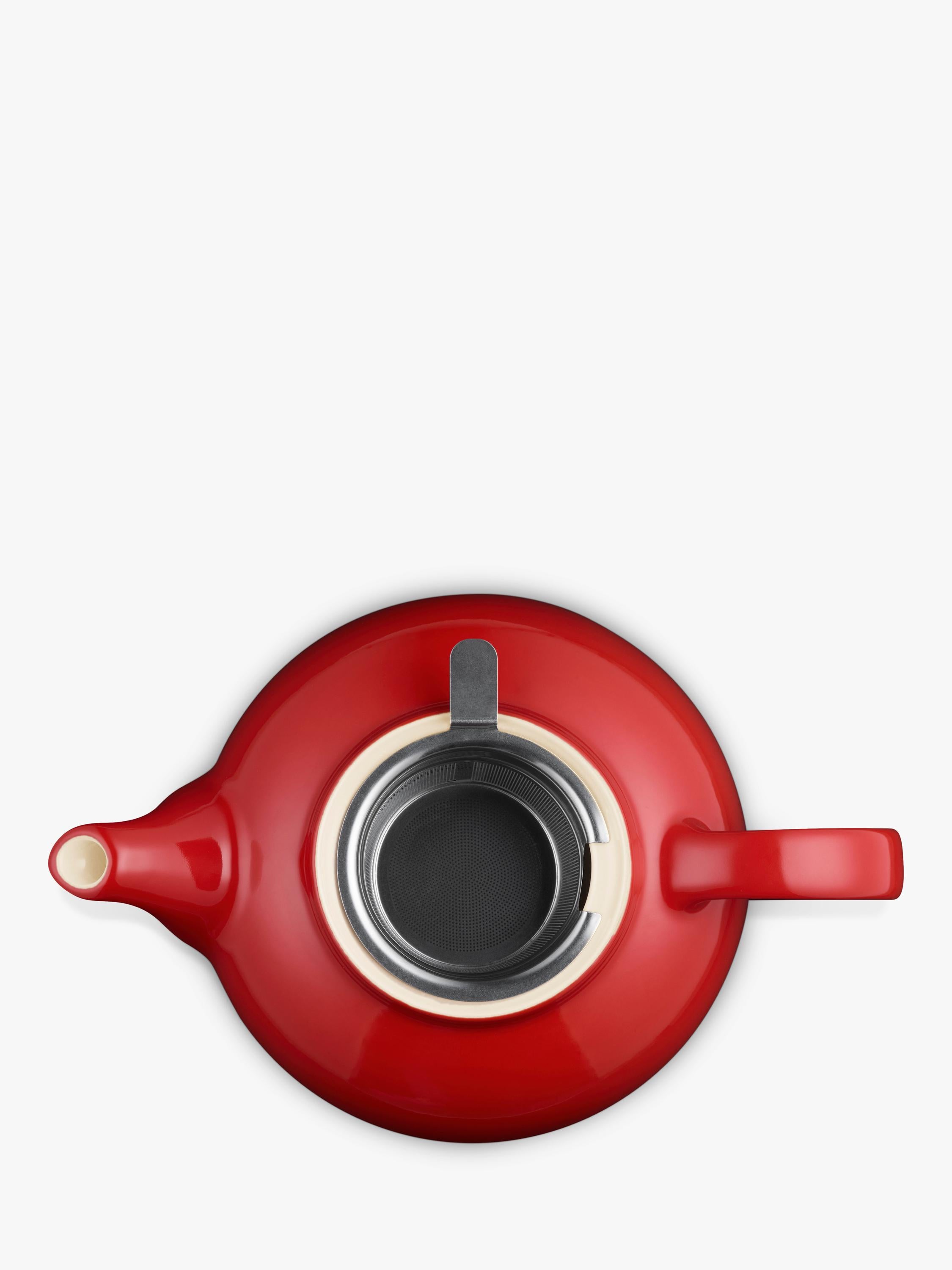 Le Creuset teapot Cerise 1.3L, imported from the UK