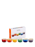 Le Creuset stoneware ramekin set rainbow 100ml (British brand)