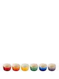 Le Creuset stoneware ramekin set rainbow 100ml (British brand)