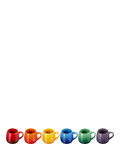 Le Creuset rainbow mug set 320ml, imported from the UK