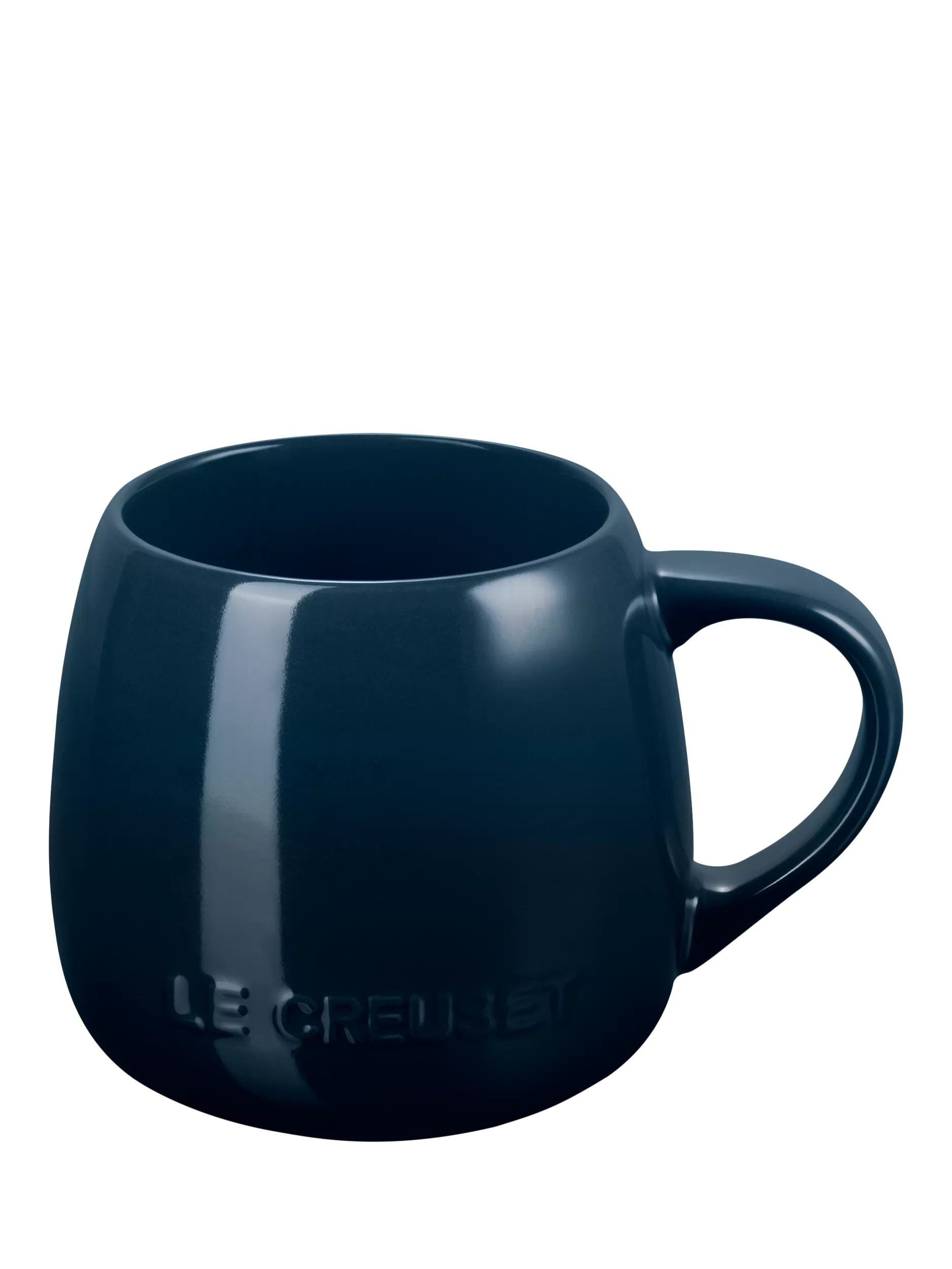 Le Creuset Stoneware Coupe Mug, 320ml, Nuit