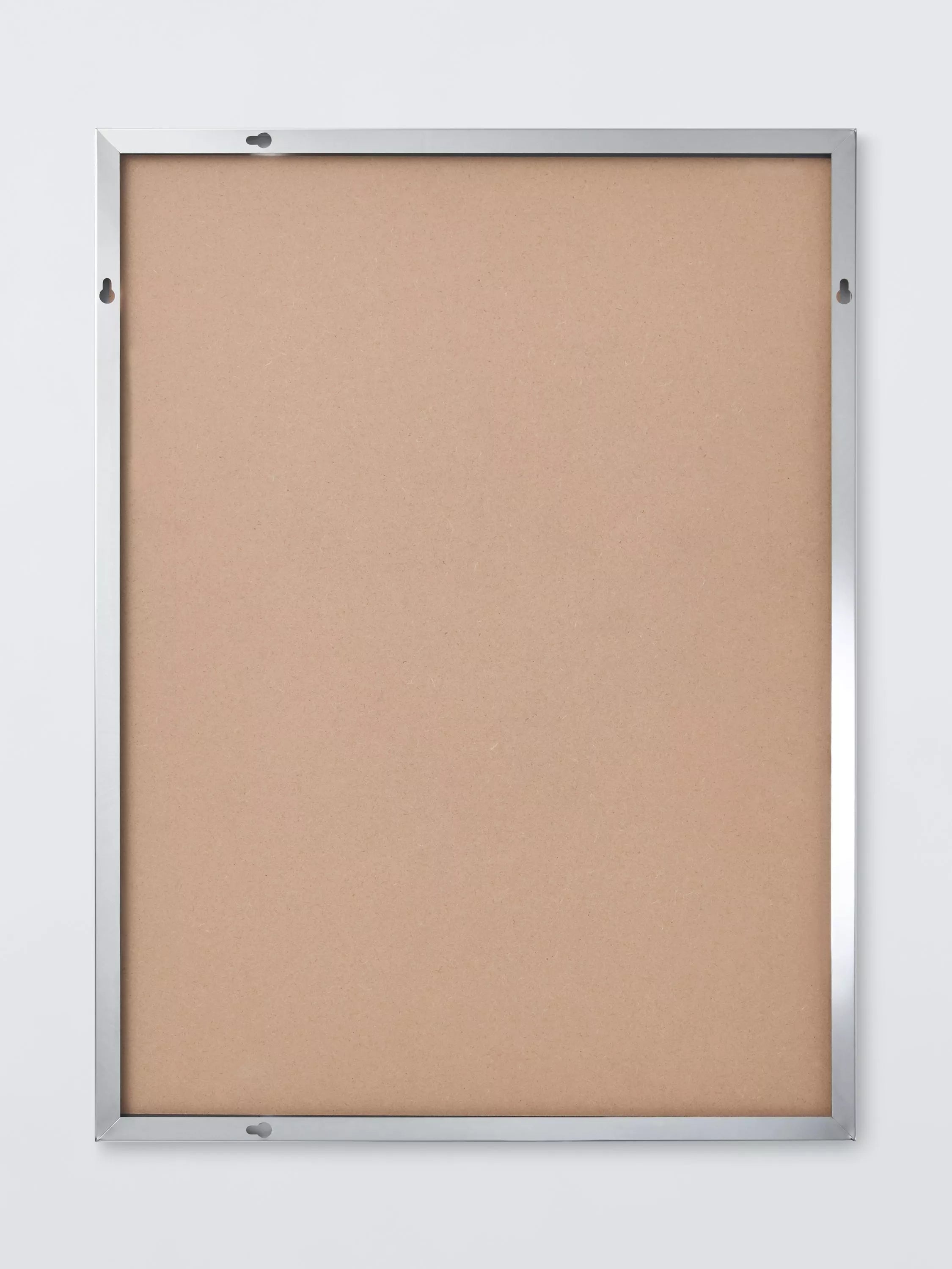 John Lewis Prism rectangular bathroom mirror with silvered border, UK version