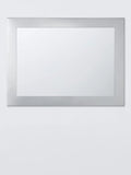 John Lewis Prism rectangular bathroom mirror with silvered border, UK version