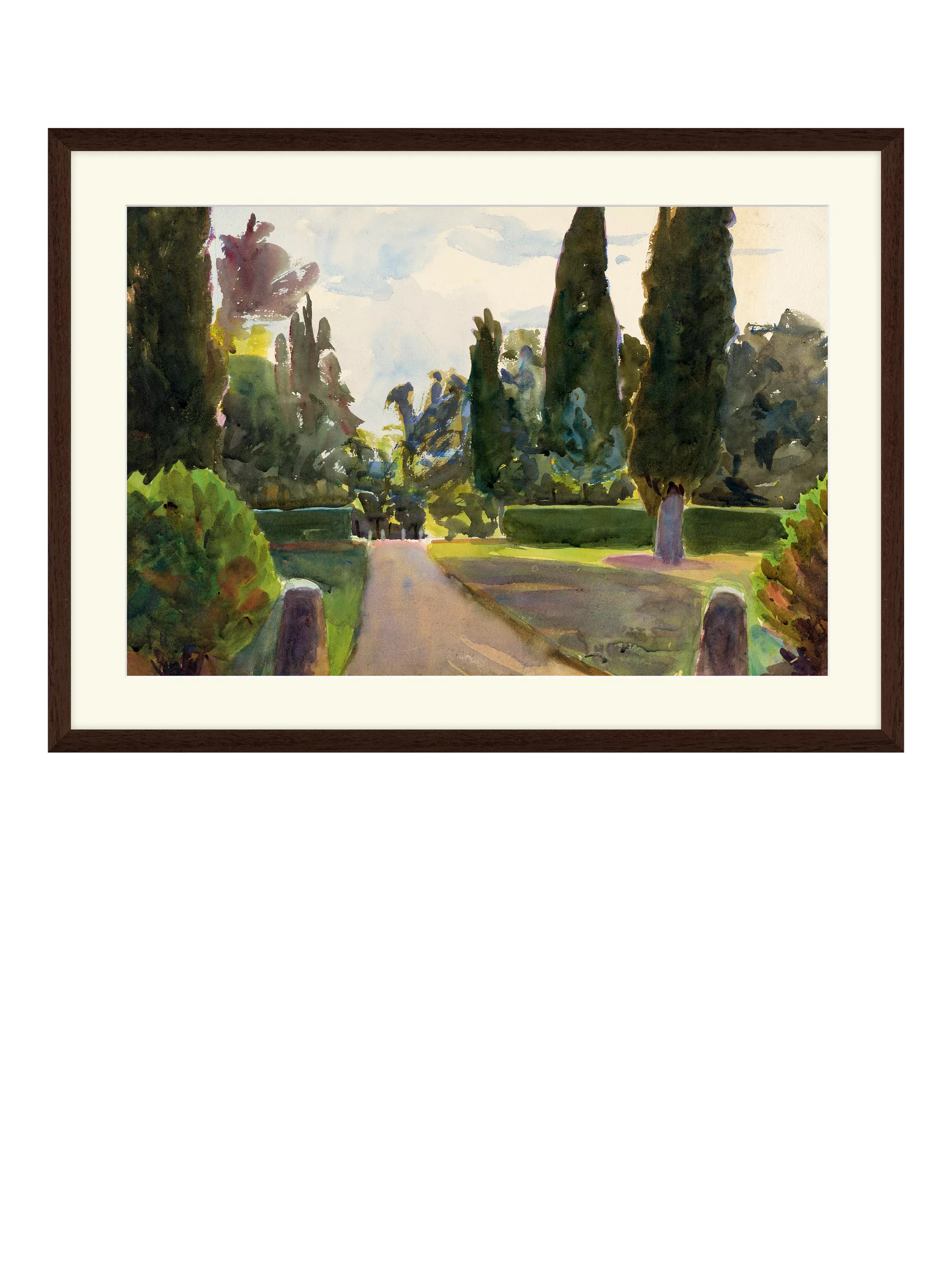 Tate Emily Sargent Villa Marlia framed print 52x72cm, UK version