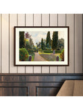 Tate Emily Sargent Villa Marlia framed print 52x72cm, UK version