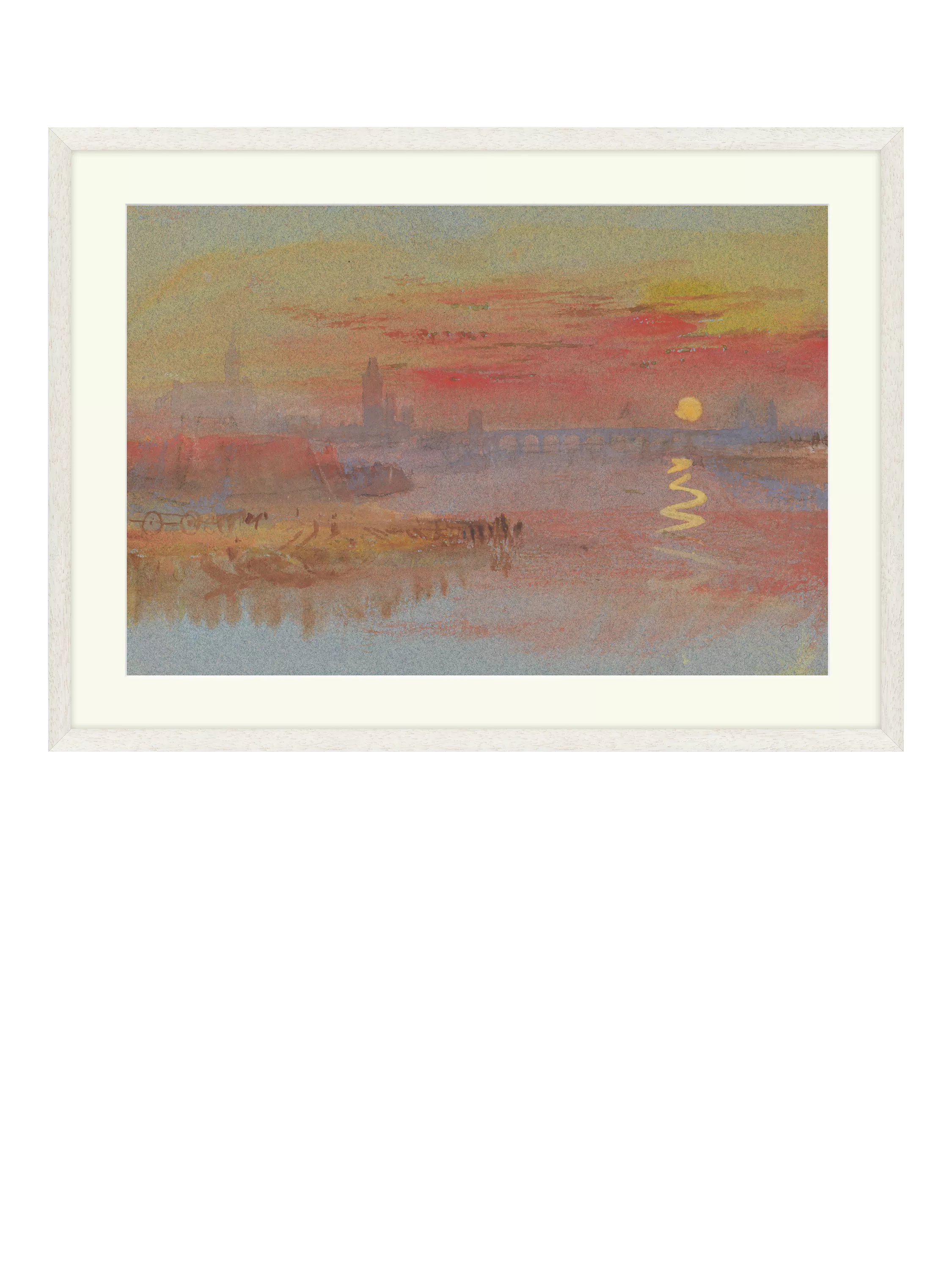 Tate framed print The Scarlet Sunset 52x72cm - British product