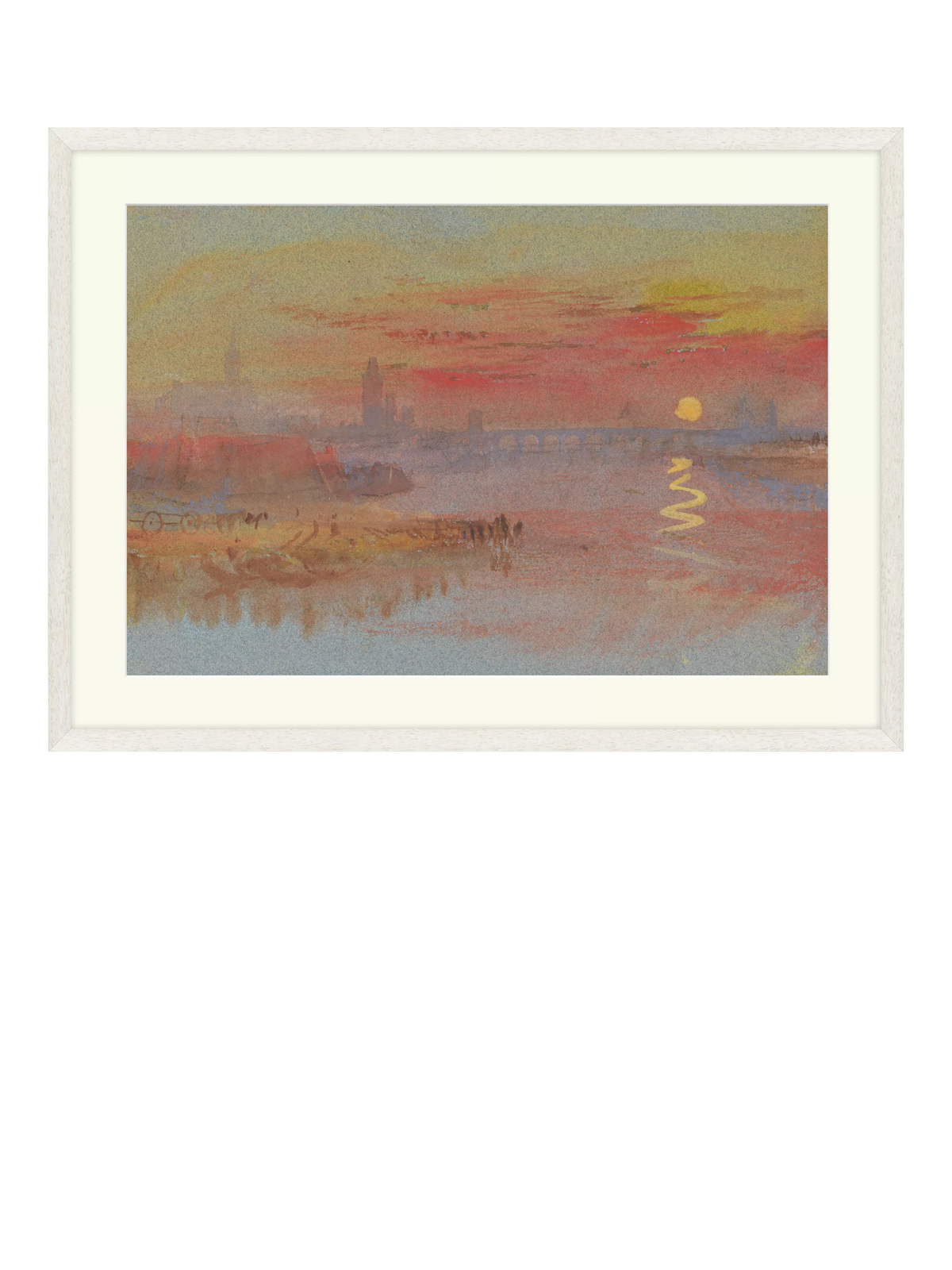 Tate framed print The Scarlet Sunset 52x72cm - British product