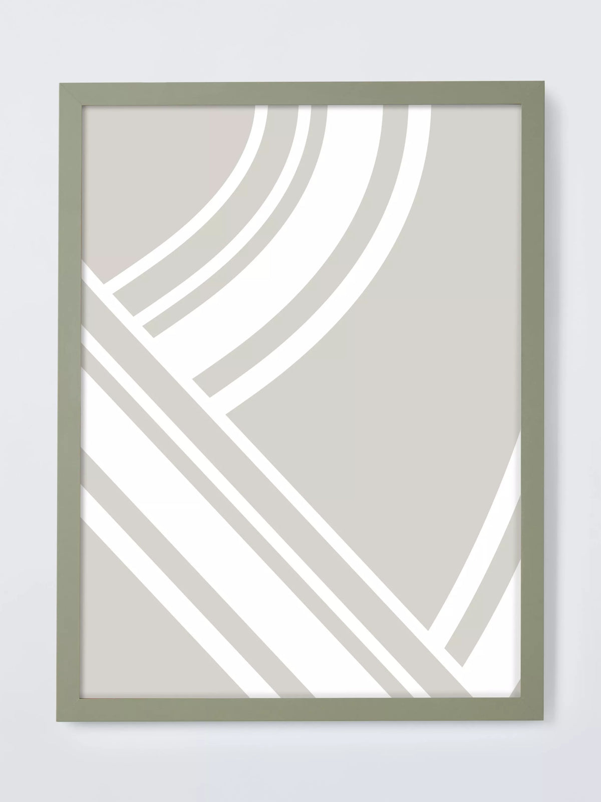 John Lewis poster frame avocado green 12x16 inches (British brand)