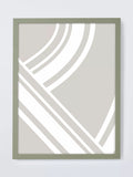 John Lewis poster frame avocado green 12x16 inches (British brand)