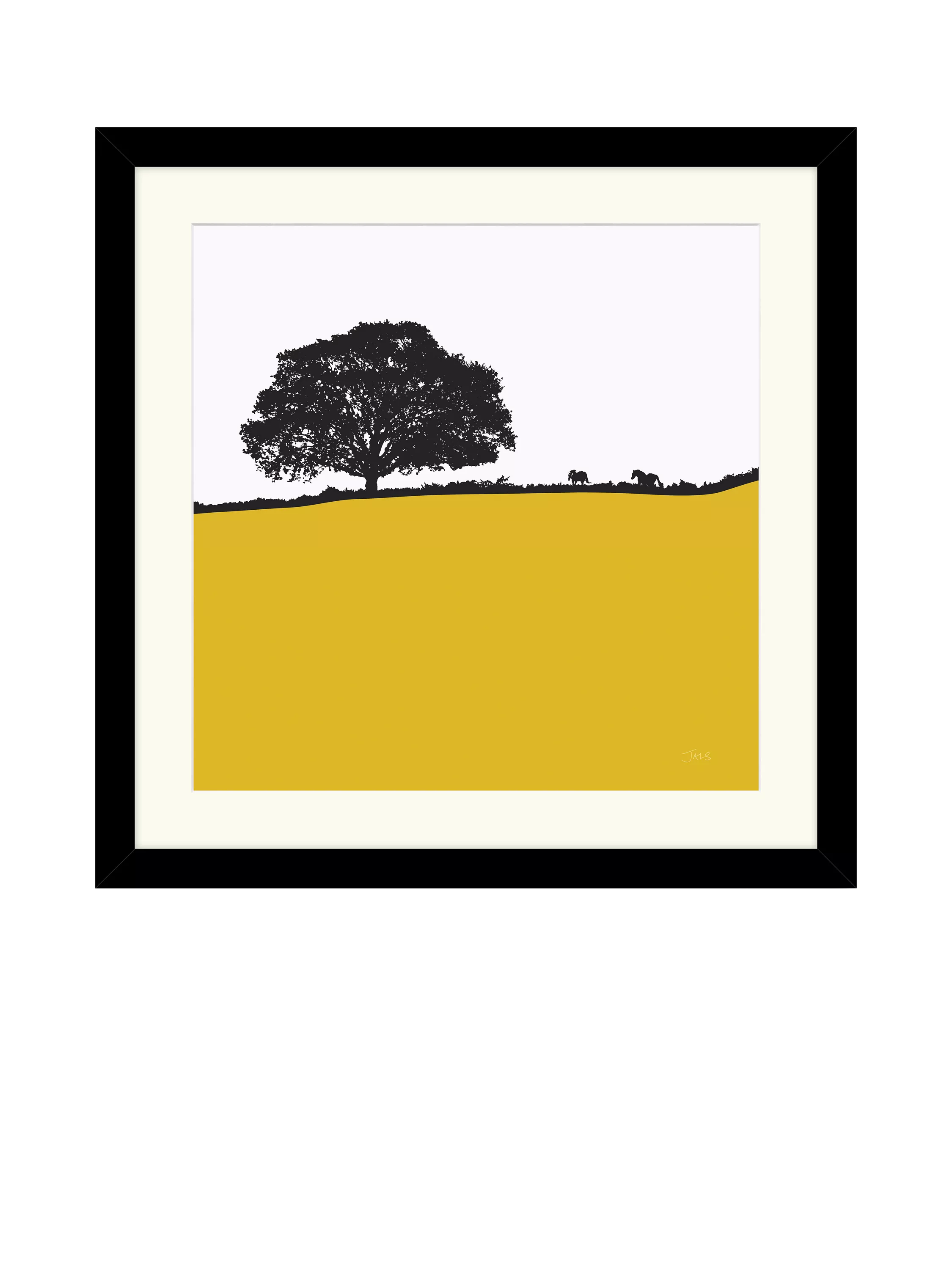 John Lewis Jacky Al-Samarraie Avoca Ireland framed print, British product